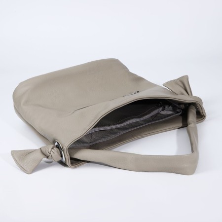 Luggage bag on lightning, 2 external pockets, color gray color-6