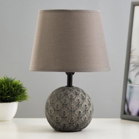 Board Lamp "Alisha" E14 40W gray 18x18x28 cm Risalux-1
