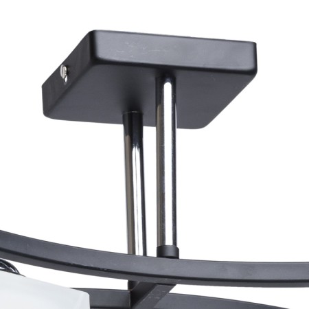 Tetro ceiling chandelier, 4x60W E27, black 58x36x25 cm-7
