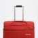 Big suitcase 28 ", a lightning department, code castle, 3 wheels, 2 outer pockets, red color