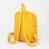 Baby backpack on lightning, 3 outer pockets, yellow color