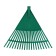 Lobbish rakes, plate, 20 teeth, plastic, tuleyka 25 mm, without cuttings