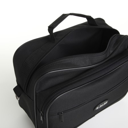 Male bag, black color-4