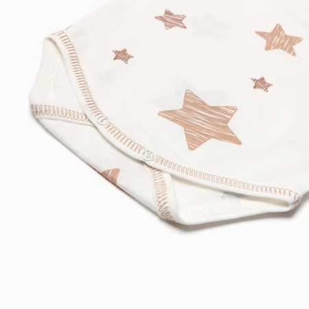 Body Bloom Baby Stars with Cor. Sleeve, p. 74 cm, milk-3