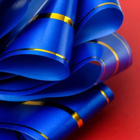 Bant-Shar No. 4.5 three gold stripes, blue-4