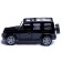 Metal car "Cruiser", 1:48, inertia, doors open, black color