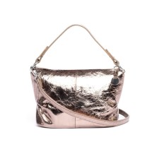 Bag Cross-Body Women's, genuine leather, ludor bronze, 22x8x16 cm