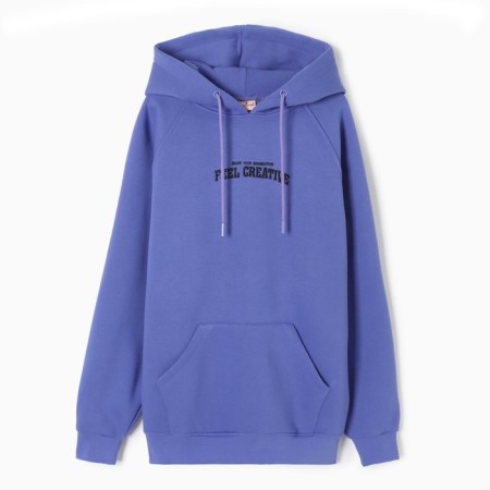 Female sweatshirt, lilac color, size 42-46 (One size)-2