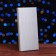 Gift box for tiles of chocolate without a window "silver", 17.1 x 8 x 1.4 cm