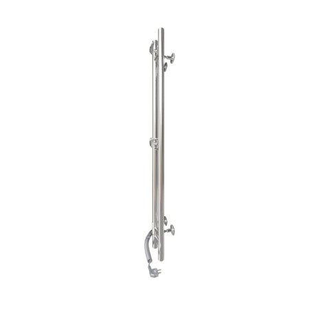 The heated towel rail "Sanprise" duet circle, 100x1200 mm, left, chrome-3