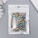 Beads for creativity plastic "Round. Gradient. Mermaid Blue Cream" D = 3-8mm, set 10 g 74595