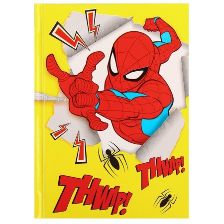Notepad A6, 40 sheets in a hard cover, Spider-Man-2