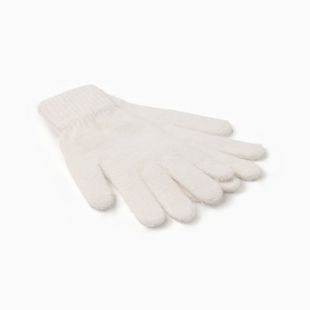 Women's gloves minku, dairy color, 21 cm