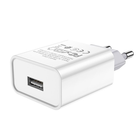Network charger Hoco C81a, USB, 2.1 a, white-6