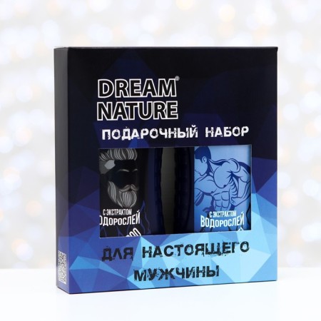 Gift set for a real man Dream Nature, algae extract, 250 ml-1