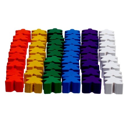 A set of figures for studying the account "Man" 50 pcs., Mix-4