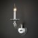 Classic wall lamp Olenna, 60W, E27, 24.4x12x28.6 cm