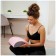 Massage ABMAT (ABMAT), a cushion for a lower back 30 × 24 × 9.5 cm, Mix color