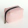Cosmetic bag Dor units, 13*6*9, lightning department, lining, pink