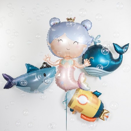 Foil ball 26 "Happy Kit", figure-1