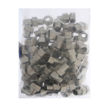 Adapter Zein English, 1/2 "x 3/4", outer/internal thread, stainless steel-2