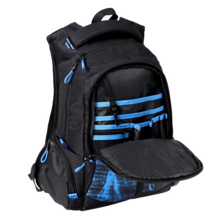 Youth backpack 43 x 28 x 16 cm, ergonomic back Skyname 91, 91-5-8