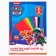 Cardboard color, A4, 8 sheets, 8 colors, non -unilateral, in a folder, 220 g/m², puppy patrol