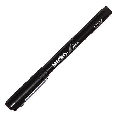 Marker Professional Liner Black, Thin line, 2.0mm-2