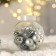 Set of balls plastic D-2 cm, 18 pcs "Nebilia" silver