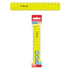 Line 15 cm Erichkrause Neon Solid, yellow, in Floopak