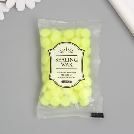 Wax in granules luminous "yellow flowers" 100 capsules-3