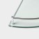 Corner shelf for the bathroom Stolz Stölz, 24 × 24 × 4 cm, metal, glass
