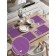 A set of napkins for setting the table "Flower salute", rectangular, rounded edges, size 30x46 cm, 4 pcs