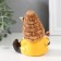 Polystone souvenir "Dwarf with bees and hive" MIX 5x7x9 cm