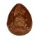 New Year. Chocolate bomb "Bunny among the Christmas trees" with marshmallow, 38 g