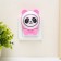 Panda nightlight LED white-pink 3.5x8x9.5 cm Risalux
