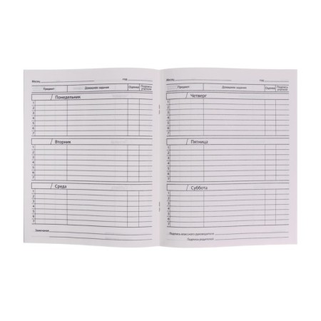 Universal diary for grades 1-11, "Anime Girl", soft cover, 40 sheets-4