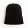 Women's hat minku with lapel, size 54-56, black color