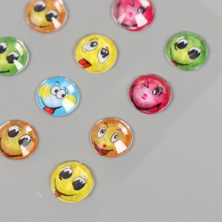 Acrylic sticker "Smiles" 6x8 cm-3