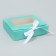 Gift-firing box, packaging, Tiffany, 20 x 18 x 5 cm