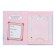 Note book A6, 48 sheets in the CENTE CENTER, solid cover, glossy lamination, OFSET BOCT 70G/m2