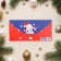 The envelope for the money "Verified New Year!" Glitter, Congrev, Snowman, 17 x 8 cm