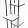 LAKSI Flowers stand, 288x503x1175, black/sabia