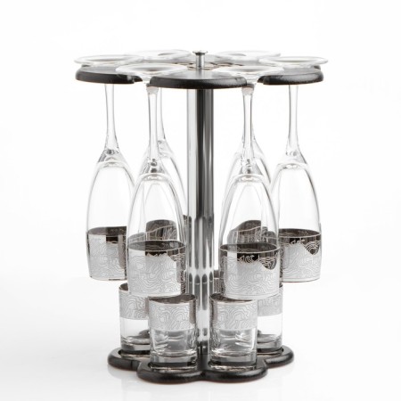 Mini-bar double "Jungle with spraying silver" 50 ml, 170 ml-1