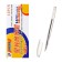 Gel pen, 0.5 mm, black, tinted case