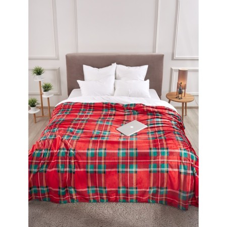 Shotlandiya plaid, size 200x220 cm-7