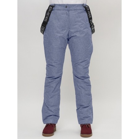 Ski -loving pants, size 42, gray color-3
