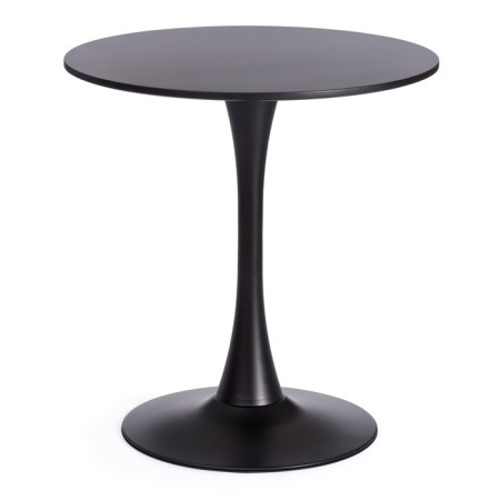 Tulip 70 (MOD, 46) metal/MDF, black 70x70x75 cm