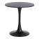 Tulip 70 (MOD, 46) metal/MDF, black 70x70x75 cm