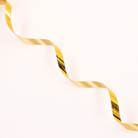 Plastic tape "gloss stars", 1.2cm x 45m, gold-2